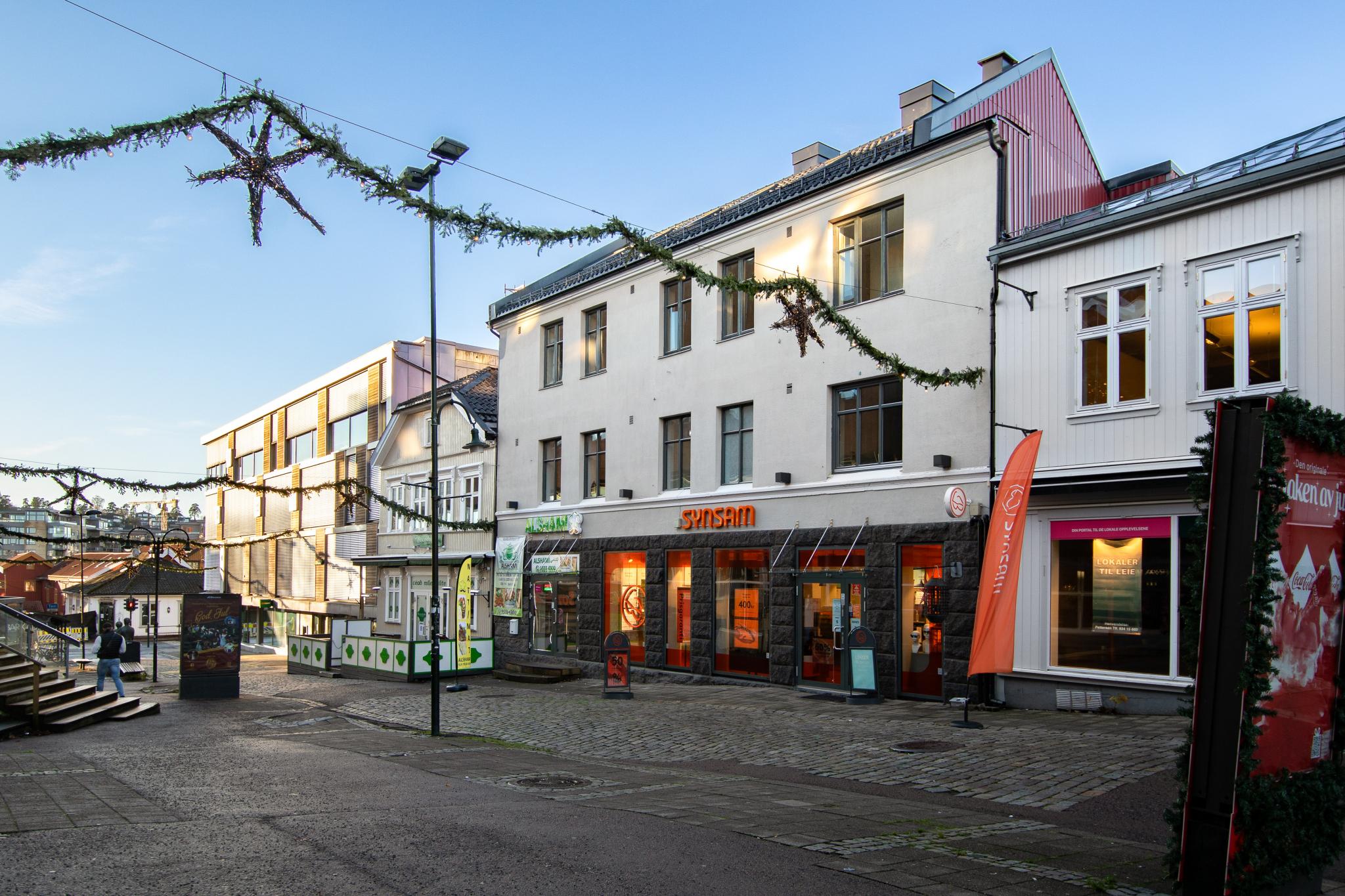 Fasade mot Rådhusgaten
